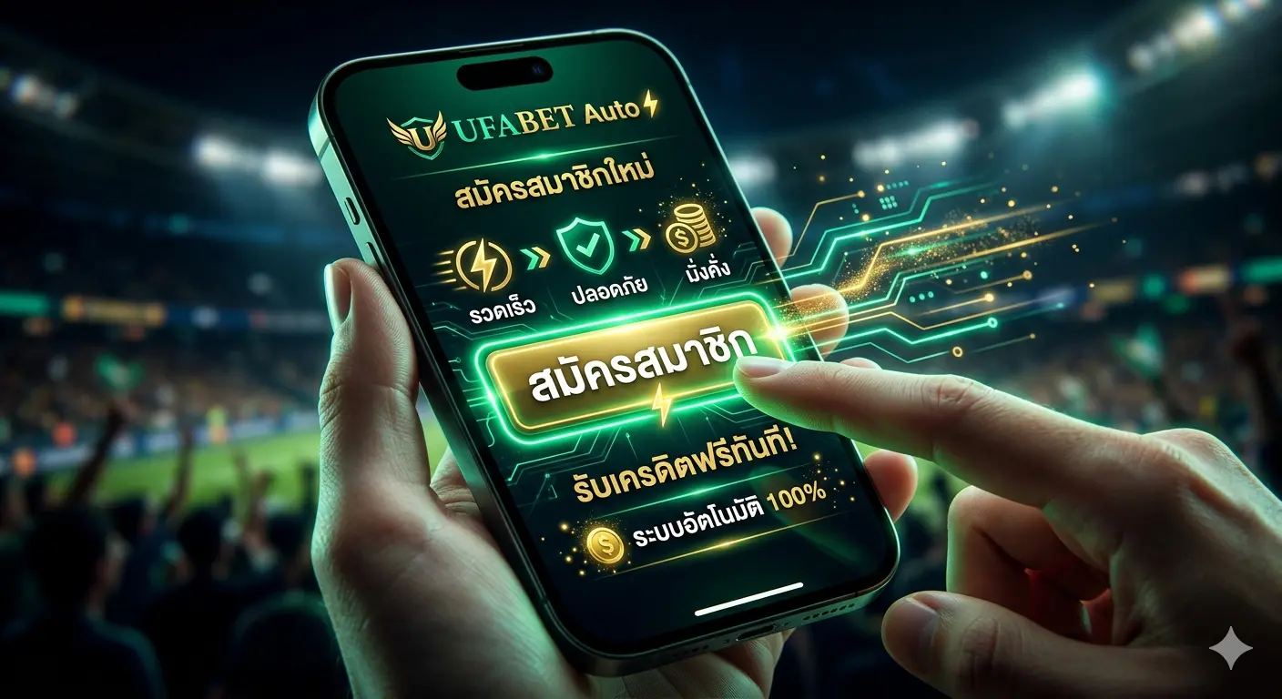 ขั้นตอนการสมัคร UFABET ผ่านระบบออโต้ที่รวดเร็วที่สุด ขั้นตอนการสมัคร UFABET ผ่านระบบออโต้ที่รวดเร็วที่สุด
