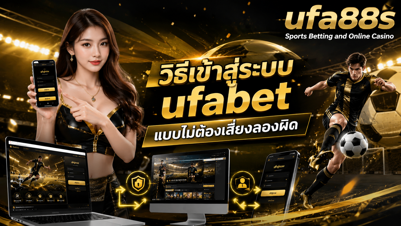 วิธีเข้าสู่ระบบ ufabet