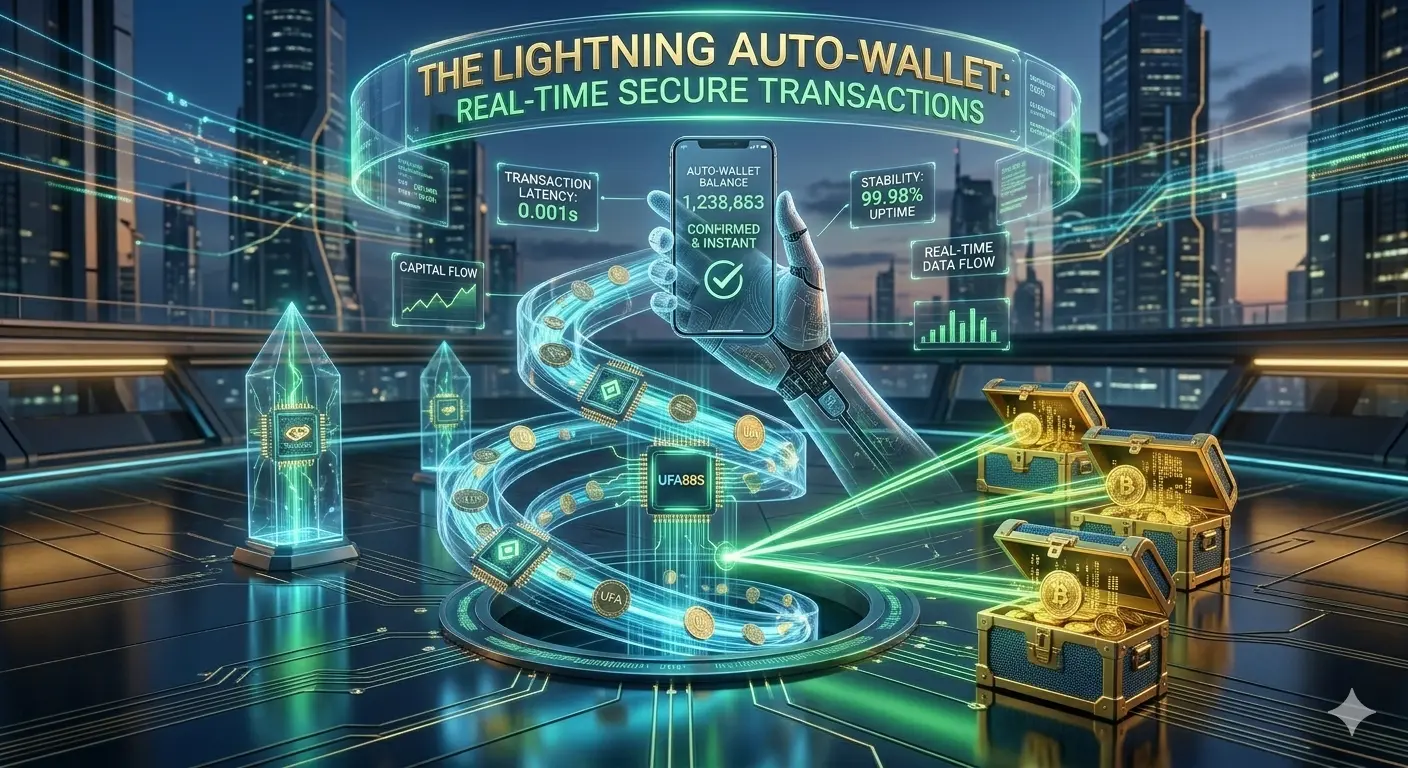 มาตรฐานความเร็วและความเสถียรของระบบ Auto-Wallet บนโครงสร้างพื้นฐาน UFA88S มาตรฐานความเร็วและความเสถียรของระบบ Auto-Wallet บนโครงสร้างพื้นฐาน UFA88S