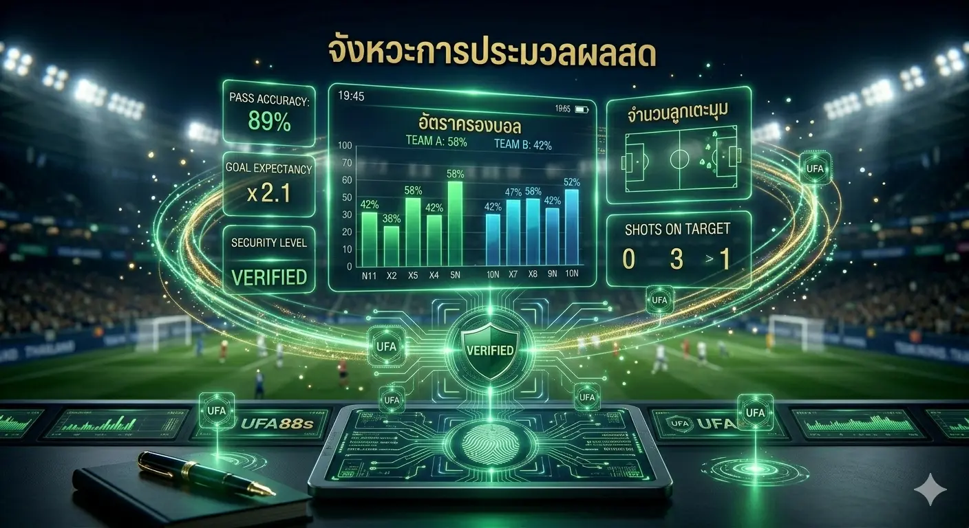 การติดตามผลบอลสดและสถิติเชิงลึกเพื่อประเมินผลงานผ่านเว็บแทงบอลออนไลน์ การติดตามผลบอลสดและสถิติเชิงลึกเพื่อประเมินผลงานผ่านเว็บแทงบอลออนไลน์