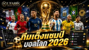 ทีมเต็งแชมป์บอลโลก 2026
