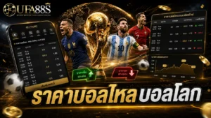 ราคาบอลไหลบอลโลก