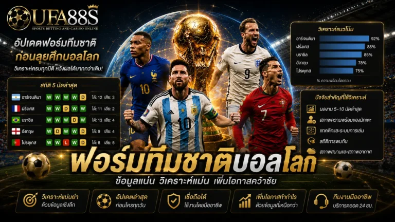 ฟอร์มทีมชาติบอลโลก