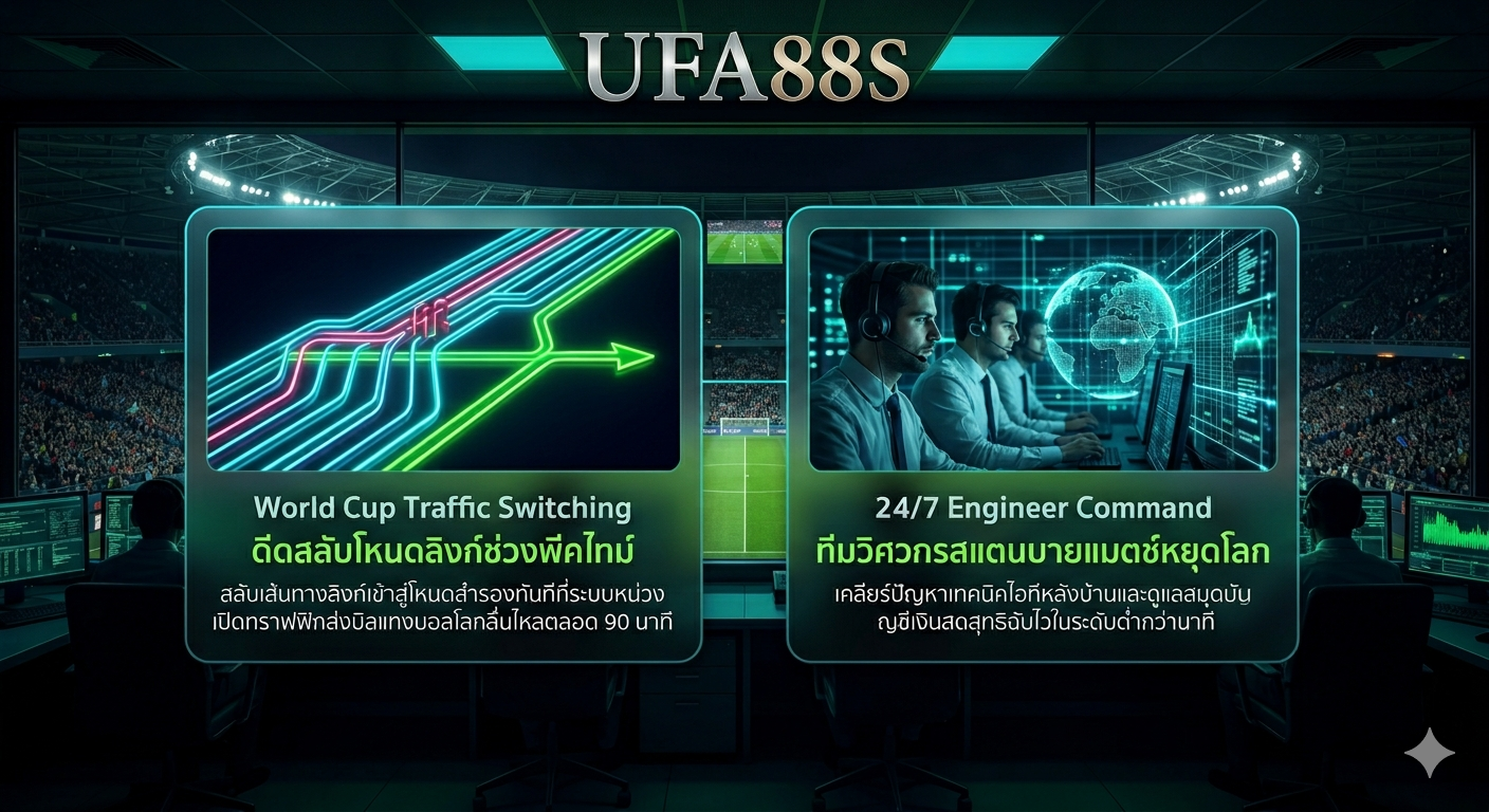 ระบบสำรองทางเข้า Route Switching แมตช์หยุดโลก ระบบสำรองทางเข้า Route Switching แมตช์หยุดโลก