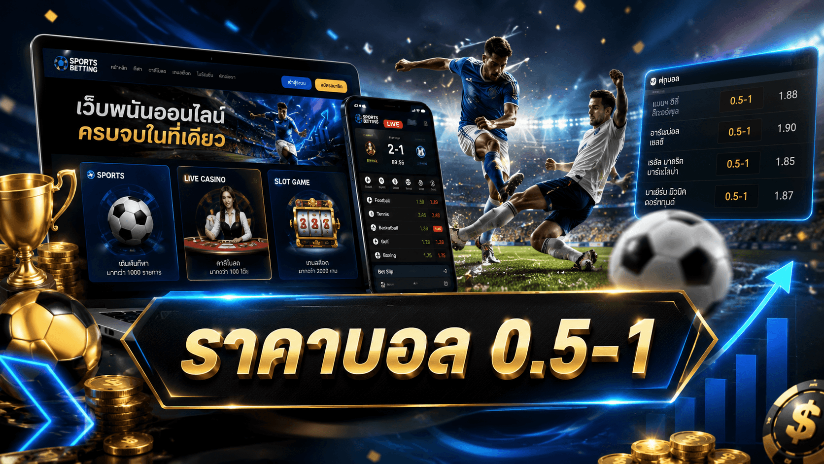 ราคาบอล 0.5-1