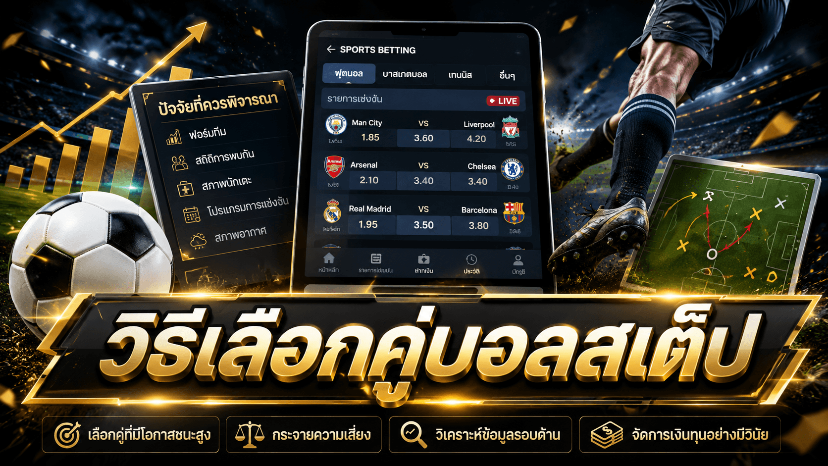 วิธีเลือกคู่บอลสเต็ป