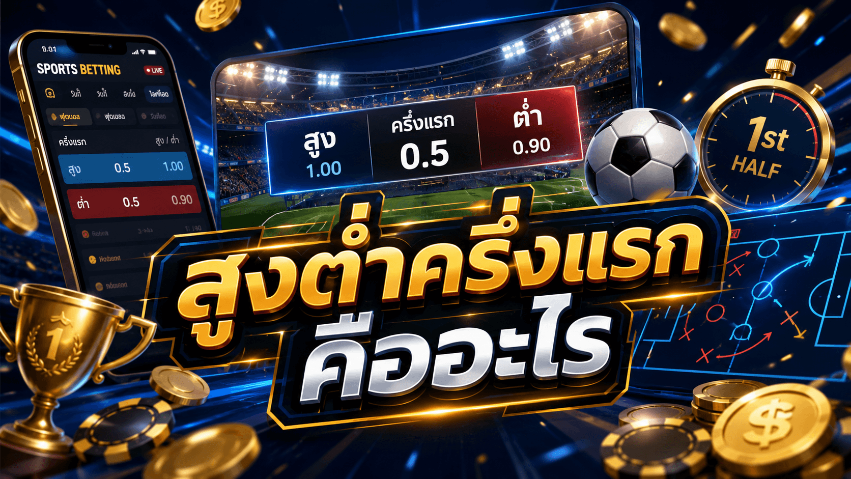 สูงต่ำครึ่งแรก คืออะไร