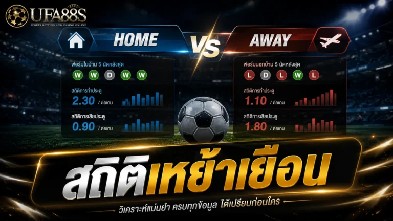 สถิติเหย้าเยือน