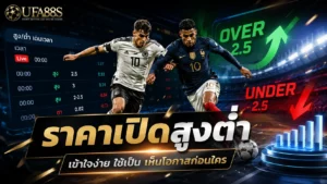 ราคาเปิดสูงต่ำ