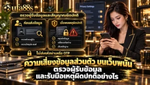 ความเสี่ยงข้อมูลส่วนตัว