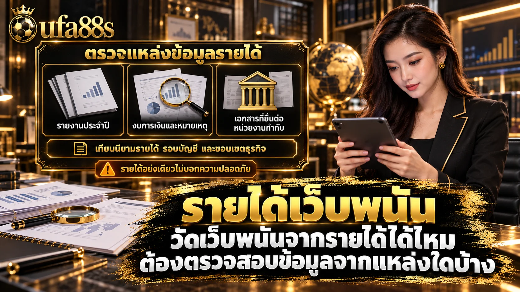 รายได้เว็บพนัน