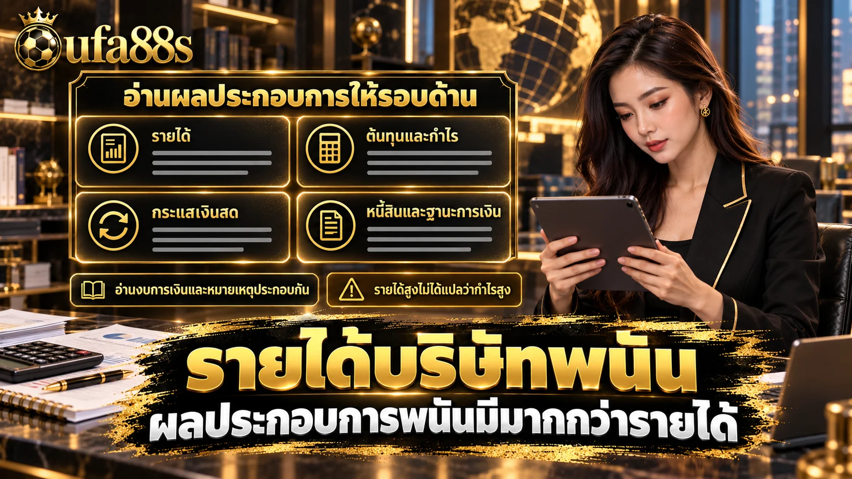รายได้บริษัทพนัน