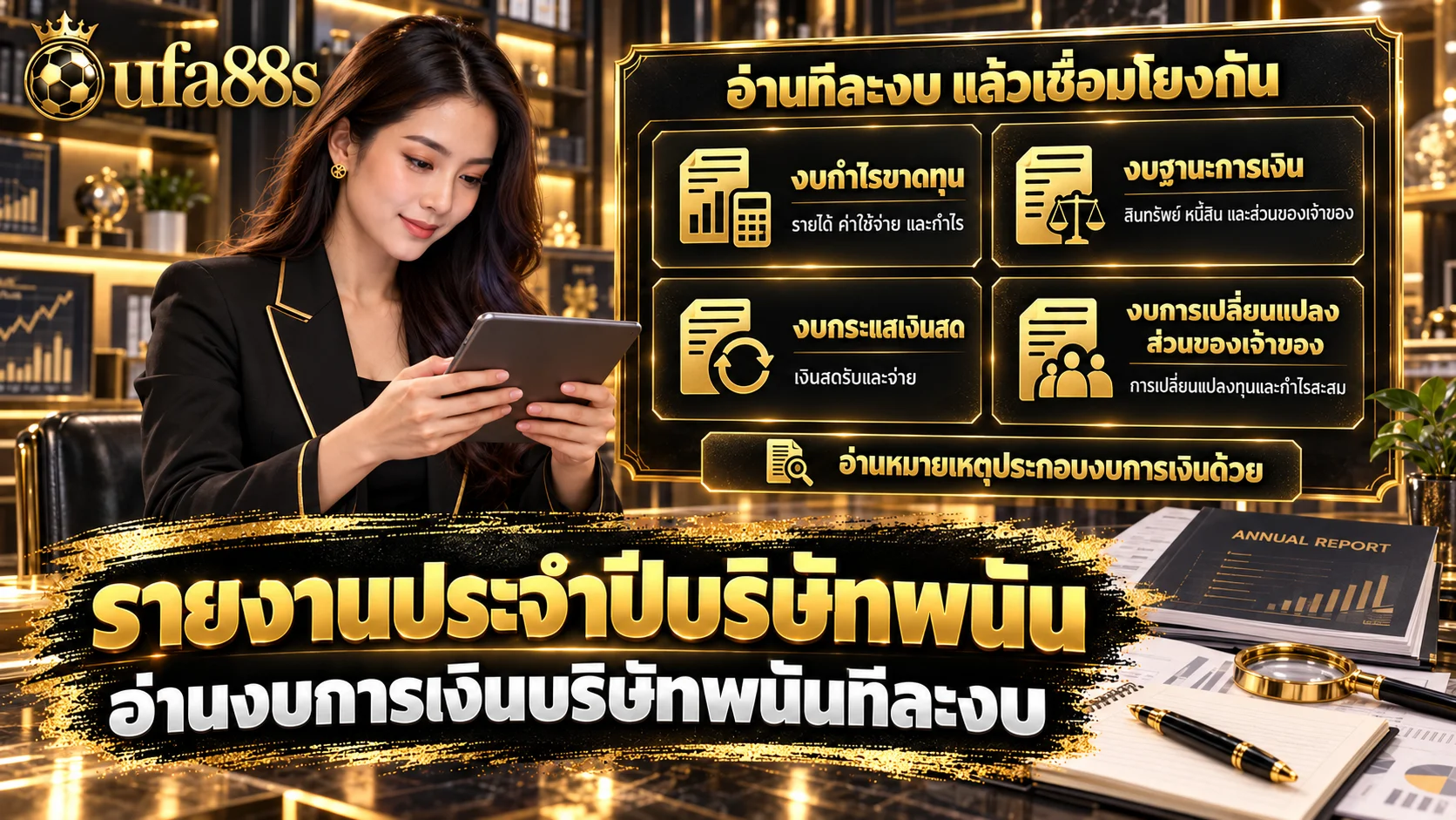 รายงานประจำปีบริษัทพนัน