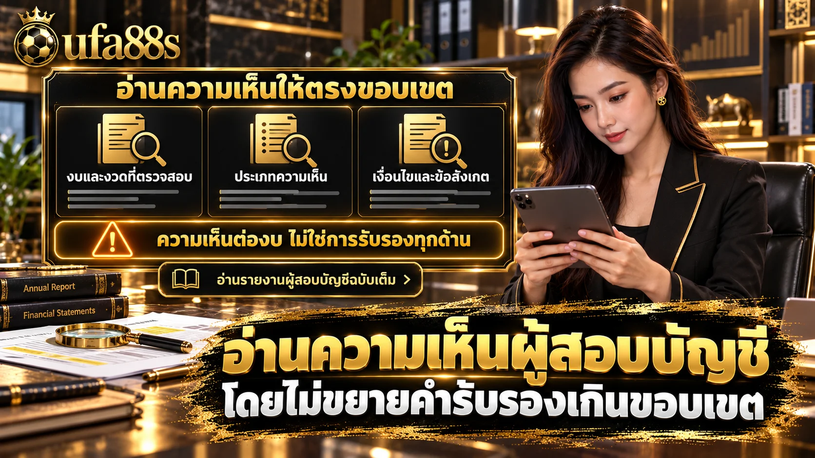รายงานประจำปีบริษัทพนัน