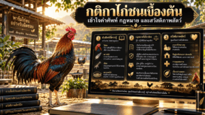 กติกาไก่ชนเบื้องต้น