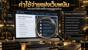 ค่าใช้จ่ายแฝงเว็บพนัน