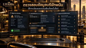 ตรวจสอบข้อมูลบริษัทพนัน