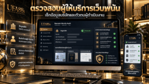 ตรวจสอบผู้ให้บริการเว็บพนัน