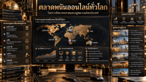 ตลาดพนันออนไลน์ทั่วโลก