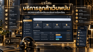 บริการลูกค้าเว็บพนัน